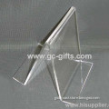 Fashionable Triangle Acrylic Menu Holder 